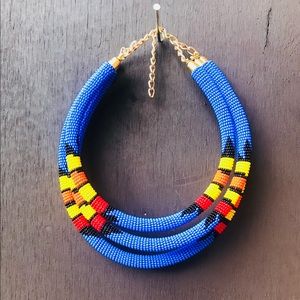 Tribal print necklace!💙💙